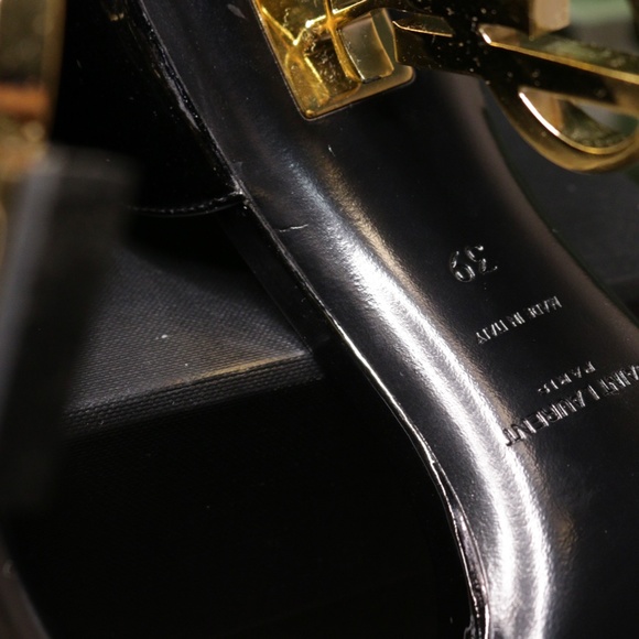 Yves Saint Laurent Opyum Sandal Heel EU 39 US 9 - Picture 5 of 6